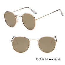 Load image into Gallery viewer, Classic Alloy Mirror Small Frame Round Sunglasses **UV 400 Protection
