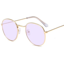 Load image into Gallery viewer, Classic Alloy Mirror Small Frame Round Sunglasses **UV 400 Protection
