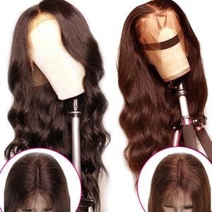 Body Wave 360 Lace Front Pre-Plucked With Baby Hair Wigs