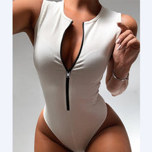 Load image into Gallery viewer, Sleeveless Bodycon Bodysuit
