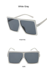 Load image into Gallery viewer, Square Vintage Retro Over Size Sunglasses **UV400 Protection
