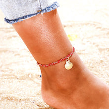 Load image into Gallery viewer, Bohemian Anklets (Pearl Shell Star Beads)
