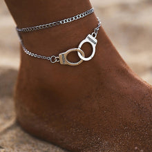 Load image into Gallery viewer, Multi Layer Handcuffs Anklet

