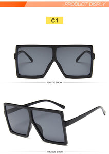 Over Sized Square Sunglasses **UV400