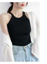 Load image into Gallery viewer, Knitted Off Shoulder Crop Tops
