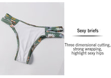 Load image into Gallery viewer, Backless High Waist Split Bikini
