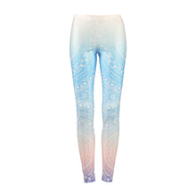 Load image into Gallery viewer, Lotus Flower Bomb Mid-Waist Leggings
