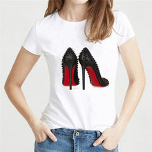 Load image into Gallery viewer, BILLYUNAYR Watercolor High Heels Vogue T-Shirt
