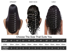 Load image into Gallery viewer, 4X4 Peruvian Hair Lace Closure Wig 100% Remy Human Hair Wigs 10-26 Inch
