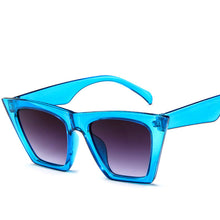 Load image into Gallery viewer, Retro Square Cat Eye Sunglasses
