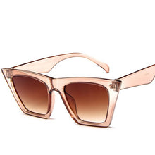 Load image into Gallery viewer, Retro Square Cat Eye Sunglasses
