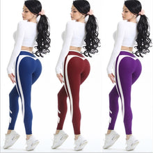 Load image into Gallery viewer, Women 2019 Sexy Slim Leggings Casual High Waist Ass Love Carry Buttock Print leggins Comfortable Elastic Leggings mujer
