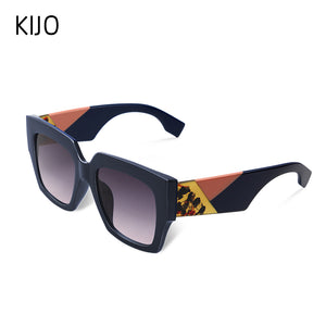 Over Size Square Gradient Over Size Sunglasses **UV400 Protection