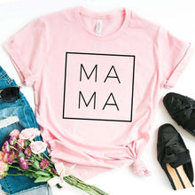 Load image into Gallery viewer, &quot;MAMA&quot; Women&#39;s Cotton tshirt
