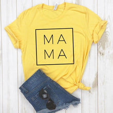 Load image into Gallery viewer, &quot;MAMA&quot; Women&#39;s Cotton tshirt
