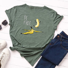 Load image into Gallery viewer, Be Free Banana T-Shirt

