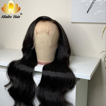 Load image into Gallery viewer, Remy Body Wave 13x4 Lace Front Glueless Human Hair 150% 180% Density Wigs

