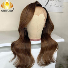 Load image into Gallery viewer, Remy Body Wave 13x4 Lace Front Glueless Human Hair 150% 180% Density Wigs
