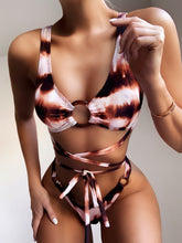 Load image into Gallery viewer, Cross Body Bandage Bikini Set
