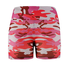 Load image into Gallery viewer, Camouflage Print High Waist Stretchy Bodycon Shorts
