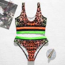 Load image into Gallery viewer, Brazilian High Cut Bandeau Bikini
