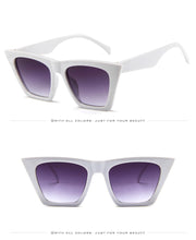 Load image into Gallery viewer, Retro Square Cat Eye Sunglasses
