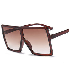 Load image into Gallery viewer, Vintage Big Frame Square Sunglasses
