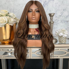 Load image into Gallery viewer, Pre Plucked Hairline Front Lace Loose Wave Human Hair Wig
