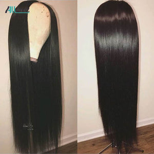 360 Lace Frontal Wig 13X4 13X6 Brazilian Remy Straight Lace Front Wig 250 Density