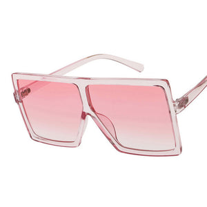 Square Vintage Retro Over Size Sunglasses **UV400 Protection