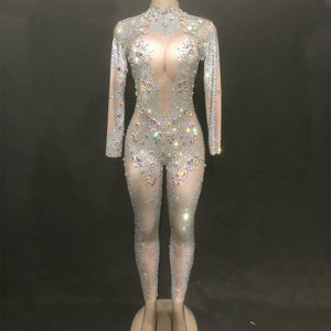 Sparkly Rhinestone Bodysuit