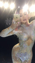 Load image into Gallery viewer, Sparkly Rhinestone Bodysuit
