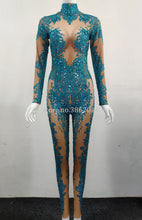 Load image into Gallery viewer, Sparkly Rhinestone Bodysuit
