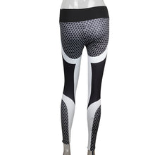 Load image into Gallery viewer, High Waist Honeycomb Breathable Leggings
