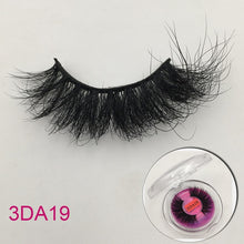 Load image into Gallery viewer, RED SIREN Mink Eyelashes 25mm Lashes Fluffy Messy 3D False Eyelashes Dramatic Long Natural Lashes Wholesale Makeup Mink Lashes
