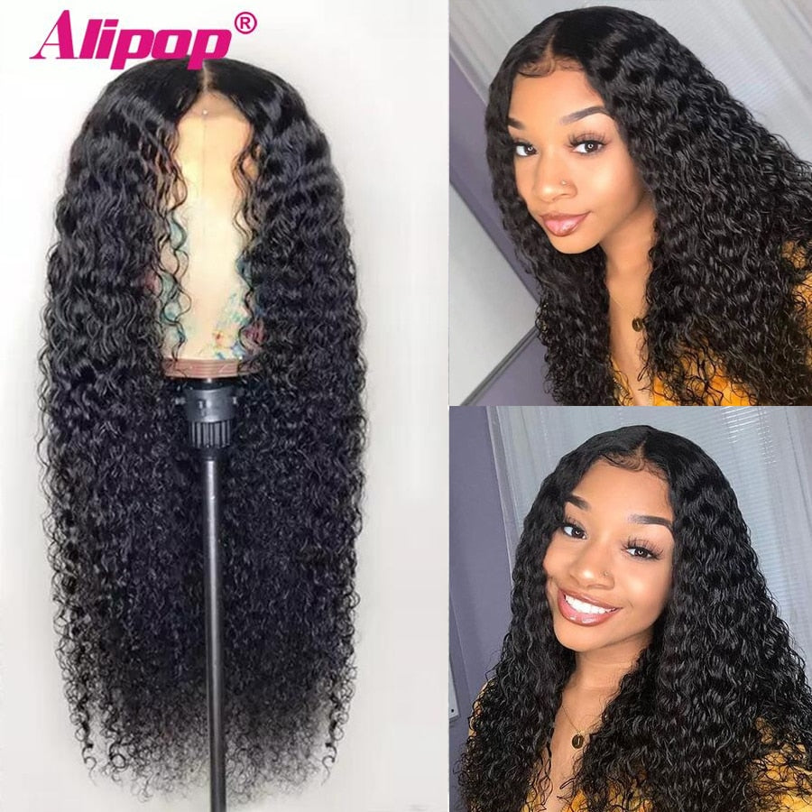 360 Lace Front Malaysian Remy Curly Human Hair Lace Front Wigs
