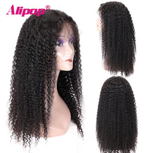 Load image into Gallery viewer, 360 Lace Front Malaysian Remy Curly Human Hair Lace Front Wigs
