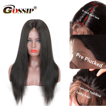 Load image into Gallery viewer, 13x6 Brazilian 360 Lace Frontal  Pre Plucked Remy Wig
