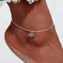 Load image into Gallery viewer, Vintage Silver Bead Chain Anklet
