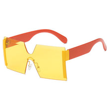 Load image into Gallery viewer, Over Sized Square Rimless Designer Sunglasses
