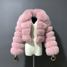 Load image into Gallery viewer, Real Fox Fur Jacket
