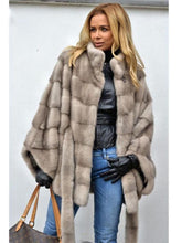 Load image into Gallery viewer, Faux Fur Batwings Fluffy Overcoat
