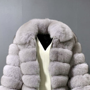 Real Fox Fur Jacket