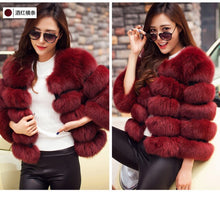 Load image into Gallery viewer, Faux Mink Fur Jacket
