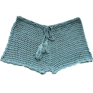 Handmade Crochet Mesh Knit Shorts